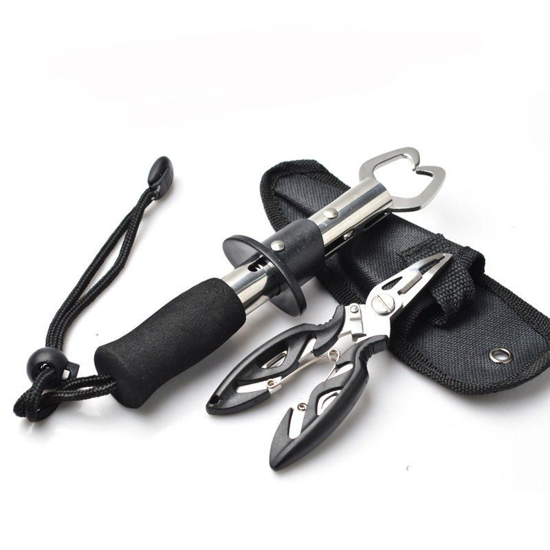 Fishing Gear Fish Lip Stainless Steel Scissors Scissors Fishing Grip ...